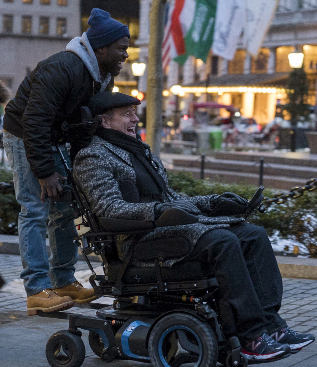 Bryan Cranston and Kevin Hart star in The Upside